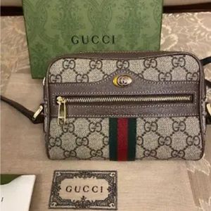 Authentic Gucci Ophidia GG Supreme Mini Shoulder Bag
